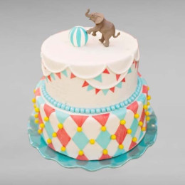 Elephant Carnival Cake