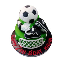 Football & Boot Cake