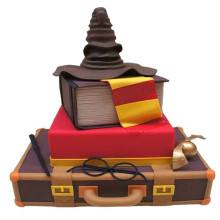 Harry Potter Themed Cake