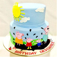 Peppa Pig Family Cake