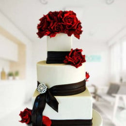 Black&White Wedding Cakes