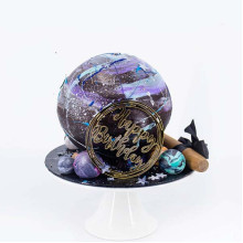 Deep Galaxy Pinata Cake