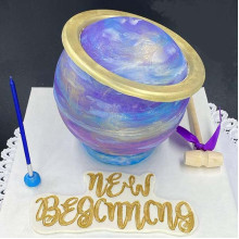 Milky Way Pinata Cake