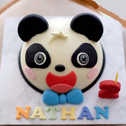 Panda Pinata Cake