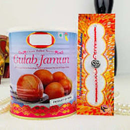 Gulabjamun With Rakhi