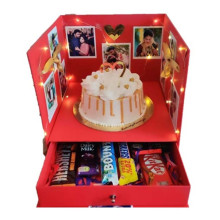Glittery Surprise Cake
