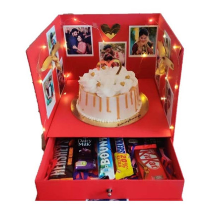 Glittery Surprise Cake