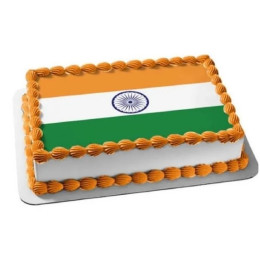 Tricolour Flag Cake