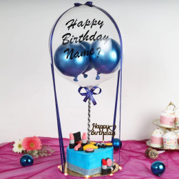 Cosmetics Wrap Balloon Cake-1 Kg